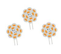 ShuoHui 3 lampadine LED G4, 360 lumen, 3 W, 12 V, luce bianca calda, 2900 K, 12 x 5630 LED di ultima generazione (12 V AC/DC)
