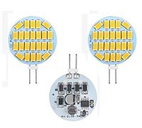 ShuoHui Lampadina a LED G4, luce bianca neutra, 3 W AC/DC 12 V, 4000 K, 400 lm, ricambio per lampadine alogene da 30 W, LED G4, piccola lampadina a perno (2)