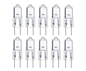 ShuoHui Lampadina alogena G6.35, 50 W, 12 V, dimmerabile, 650 lm, luce bianca calda 2700 K, luce bianca chiara, GY6.35 Bi-pin alogena (20), G6.3512V50W