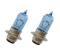 ShuoHui PX15D P15d-25-1 attacco 12 V 35/35 W 2J moto bianco fari alogeni lampadina moto moto P15D 2 pezzi 4500K
