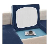 SHUOJIA Copridivano in Velluto, Fodere Copridivani, Copridivano Componibile A Forma, Copridivani in Morbido Peluche di Velluto per Divano Fodere per Mobili Moda (Navy Blue,2-Seater)