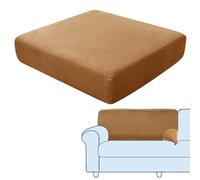 SHUOJIA Fodere per Cuscini per Divani, Protezioni per Cuscini per Sedili in Tessuto di Velluto Elasticizzato,Cuscino per Divano Fodera per mobili Coprisedile per Divano (Sunset Cafe,Backrest Cover)