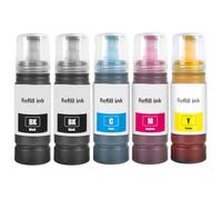 SHUOLEI 104 Inchiostro Compatibile con Epson 104 Flaconi di Inchiostro Multipack per ET-1810 ET-2810 ET-2811 ET-2812 ET-2814 ET-2815 ET-2820 ET-2821 ET-2825 ET-2826 ET-4800 (5P, 2BK C M Y)