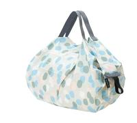 Shupatto Compact Verde Fantasia - Borsa ARARE taglia S in polietilene, capienza 7,5 lt/3 Kg, dimensioni 30x26 cm