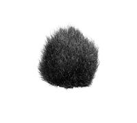 Shure Accessori MoveMic - Paravento in pelliccia per microfono lavalier wireless, Nero (AMV-LAV-FUR)