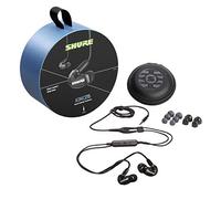 Shure AONIC 215 Sound Wired Earbud isolanti, suono chiaro, driver singolo, adattamento in -ear sicuro, cavo staccabile, durevole, compatibile con dispositivi Apple e Android, Nero