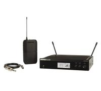 Shure BLX14R-H10 Sistema di montaggio per chitarra wireless con cavo per chitarra WA302