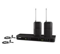 Shure BLX188/CVL Sistema di microfoni wireless a doppio canale con (2) Bodypack e (2) microfoni lavalier CVL