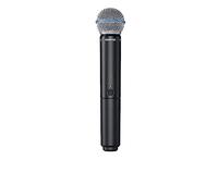 Shure BLX2/B58 - Trasmettitore wireless portatile con BETA 58A Vocal Mic Capsule, da utilizzare con sistemi di microfono wireless BLX (ricevitore venduto separatamente) | M17 Band
