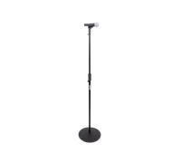Shure by Gator, Asta Microfonica con Base Rotonda e Frizione a Torsione Regolabile in Altezza; (SH-RBMICSTAND12)