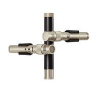 Shure Coppia stereo KSM141/SL con (2) KSM141, (2) parabrezza in schiuma, adattatore microfono stereo A27M e custodia per il trasporto