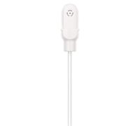 Shure DuraPlex Microfono Lavalier omnidirezionale, connettore MTQG, bianco (DL4W/O-MTQG-A)