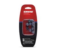 Shure Easfx1 10L Inserti Flessibili Morbidi Per Gli Auricolari Se, Taglia L, Confezione Da 10 Pezzi