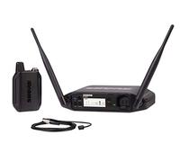 Shure GLXD14+/93 Dual Band Pro Digital Wireless Microfono Sistema per Interviste, Presentazione, Teatro - Durata della batteria 12 ore, portata 30,5 m | Microfono Lavalier WL93, Ricevitore a Canale
