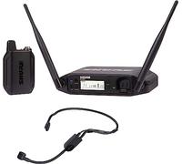 Shure GLXD14+/PGA31 Sistema microfonico wireless digitale Dual Band Pro per altoparlanti, esecutori, presentazioni - Durata della batteria di 12 ore, portata 30,5 m | Microfono auricolare PGA31