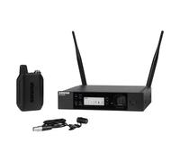 Shure GLXD14R+/85 Microfono wireless professionale con mic Lavalier WL185 e ricevitore a singolo canale montabile su rack, Durata batteria 12 ore, raggio 30m