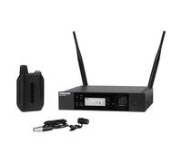Shure GLXD14R+/85 Microfono wireless professionale con mic Lavalier WL185 e ricevitore a singolo canale montabile su rack, Durata batteria 12 ore, raggio 30m