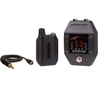 Shure GLXD16+ Dual Band Pro Digital Wireless System - Perfetto per chitarra e basso - Durata della batteria 12 ore, portata 30,5 m | Include cavo WA305 Premium per chitarra con jack da 6,35 mm e