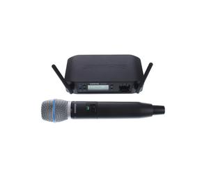 Shure GLXD24+E/B87-Z4 Sistema microfonico wireless dual band mic palmare BETA87