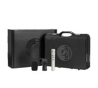 Shure KSM137/SL Coppia stereo con (2) KSM137, (2) parabrezza in schiuma, adattatore per microfono stereo A27M e custodia per il trasporto