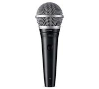 Shure Microfono a filo PG ALTA Qtr Black e Silver PGA48 4,5m