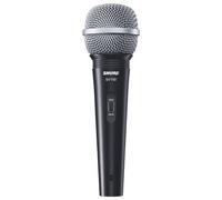 Shure Microfono a filo SV SERIES Black e Silver SV100A 4,5m