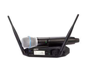 Shure microfono wireless GLXD24+ con batteria 12 ore e raggio 30m
