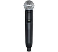 Shure microfono wireless portatile GLXD2+ con SM58 e batteria SB904