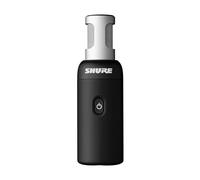 Shure MoveMic 88+ Microfono Stereo Wireless per iPhone e Android - Microfono di registrazione video portatile con 4 motivi polari, comandi audio DSP e connettività diretta al telefono, nero