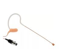 Shure MX153 Microfono auricolare, cacao, microfono omnidirezionale, connettore TQG/TA4F, trasmettitori wireless da bodypack (MX153C/O-TQG)