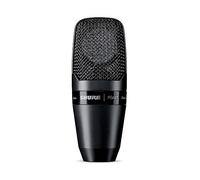 Shure Microfono condensatore PGA27-LC – diaframma largo, cardioide, con supporto e custodia, nero