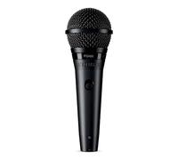 Shure PGA58 Microfono dinamico-microfono portatile per voce con modello di raccolta cardioide, interruttore on/off discreto, adattatore stand e tastiera con cerniera (PGA58-XLR-E)