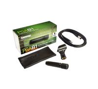 Shure PGA81-XLR Microfono Condensatore Strumenti + Cavo XLR + Astuccio Reggimic.