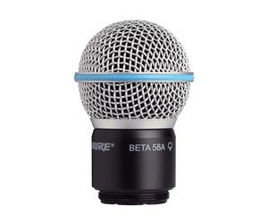 Shure RPW118 Capsula BETA 58A | Cartuccia supercardioide Beta 58A con alloggiamento e griglia per PGX2, SLX2 e UR2