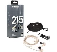 SHURE SE 215 CL-EFS AURICOLARI CON MICRODRIVER DINAMICO TRASPARENTE + KIT + BAG