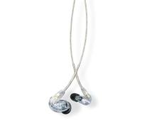 Shure SE215-CL Trasparente Intraurale cuffia | Sopra l'orecchio, vestibilità comoda e sicura, bassi profondi e ad alta definizione, trasparente, cablato