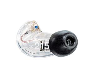 Shure SE215 uricolare di Ricambio Sinistro ad Isolamento Sonoro con Singolo MicroDriver dinamico, Trasparente