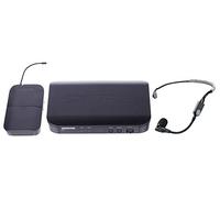 Shure Sistema microfono wireless BLX14/SM35 UHF - perfetto per oratori, artisti, 14 ore di durata della batteria, portata di 100 m | Include microfono per cuffie SM35, ricevitore singolo canale | M17