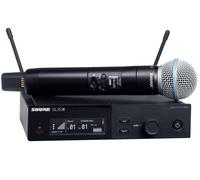 SHURE SLXD24/BETA58 J53 RADIOMICROFONO PALMARE DIGITALE WIRELESS A MANO CAPSULA BETA 58
