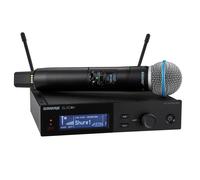Shure SLXD24+E/B58-G65 F. 470-606MHz Sist. Mic. Wireless Pro con Palmare Beta 58