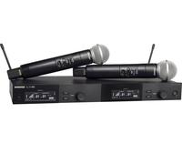 SHURE SLXD24DE/SM58 J53 DOPPIO RADIOMICROFONO PALMARE DIGITALE WIRELESS A MANO CAPSULA SM 58
