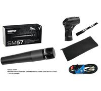 SHURE SM57 MICROFONO PER STRUMENTI E VOCE MADE IN MEXICO ed. LIMITED + CAVO xlr