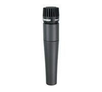 Shure SM57 Microfono strumento cardioide dinamico con supporto per shock pneumatico, clip microfono A25D, borsa di archiviazione, connettore XLR a 3 pin, nessun cavo incluso (SM57-LCE)