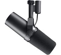 Shure SM7B Microfono dinamico per voce per trasmissioni, podcast e registrazioni, microfono da studio XLR per musica e parlato, ampia gamma di frequenze, parabrezza rimovibile - Nero