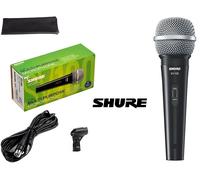 SHURE SV100 microfono dinamico per canto karaoke speaker d.j.cavo + cannon/jack