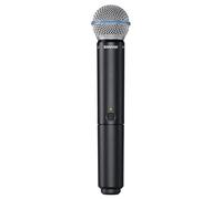 Shure Trasmettitore wireless portatile BLX2/B58 con capsula microfono vocale BETA 58A - per l'uso con sistemi microfonici wireless BLX (ricevitore venduto separatamente) | J11 Band