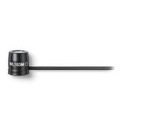 Shure WL183M - Microfono lavalier professionale a basso profilo, omnidirezionale, a condensatore, con terminazione LEMO, include custodia, fermacravatta e parabrezza a scatto, nero (WL183MB/O-LM3)