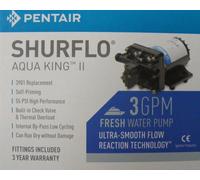 Shurflo Aqua King 4138 111 E65 Lavaggio ad Alta Pressione Pompa Acqua 3.0GPM