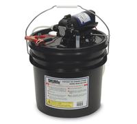 Shurflo Pentair Olio Modifica Pompa W/3.5 Gallone Secchio 12 Vdc 1.5 Gpm