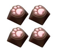 Shurhome 4 bellissimi cappucci per tastiere meccaniche per migliorare l'estetica e l'esperienza di digitazione dei cartoni animati